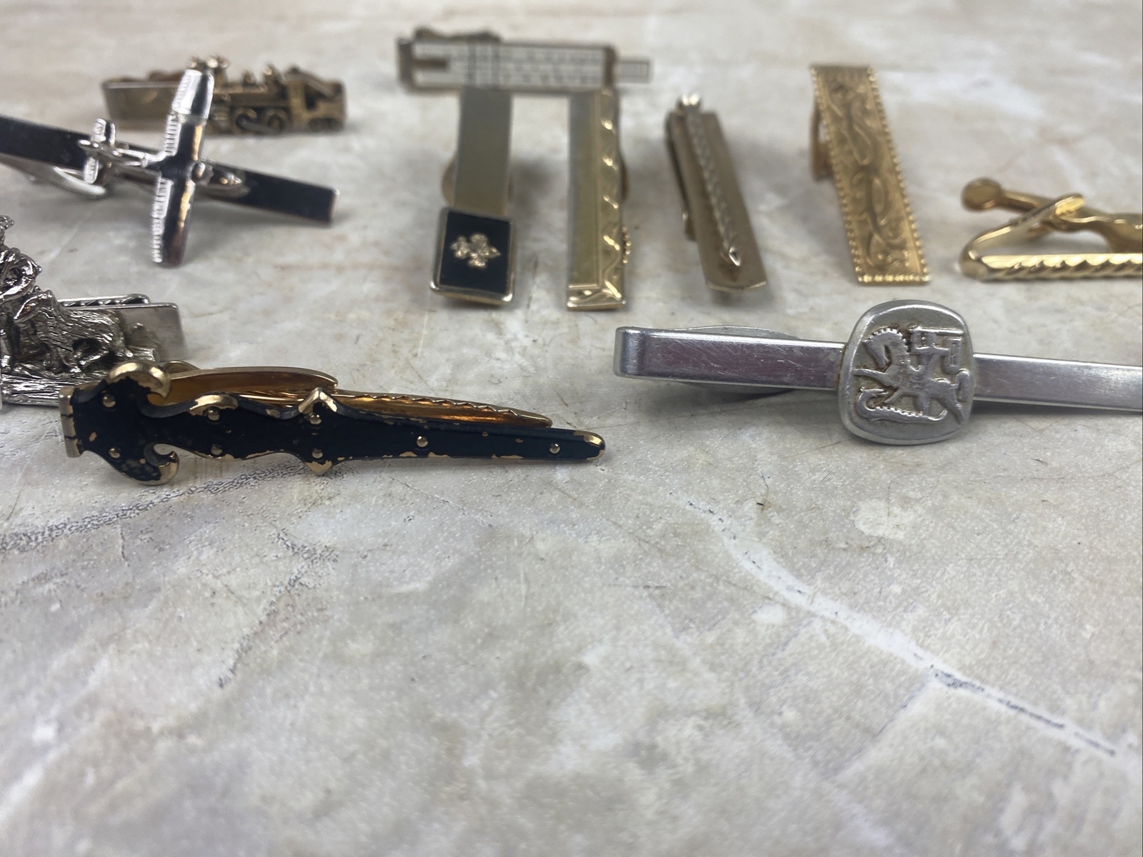 VTG Tie Clip Pin Lot