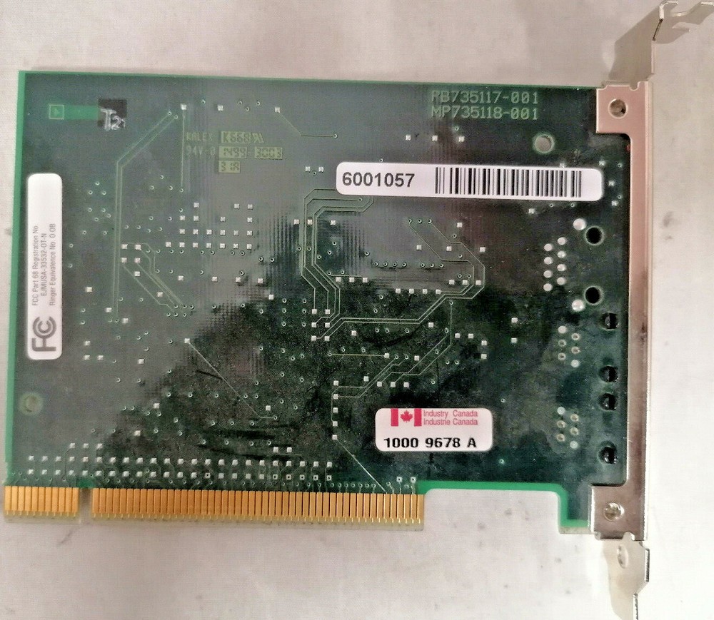 Intel Phoneline/Ethernet Modem Controller PCI 21145