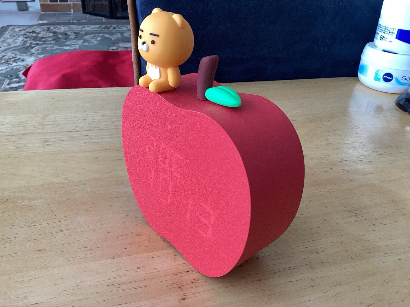 Kakao Friends Ryan LED Desk Clock on Apple