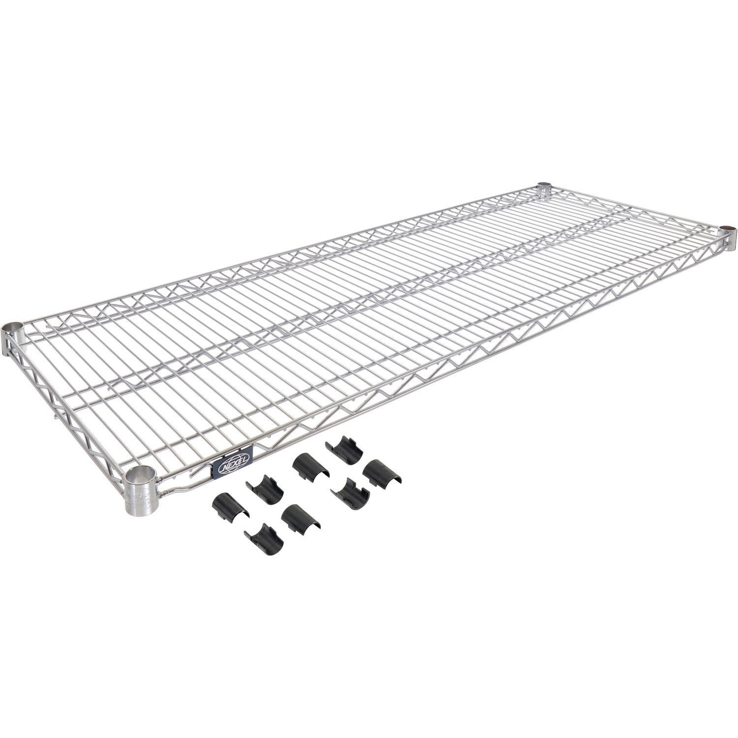 Nexel Stainless Steel Wire Shelf 72"W x 30"D 1/Pack