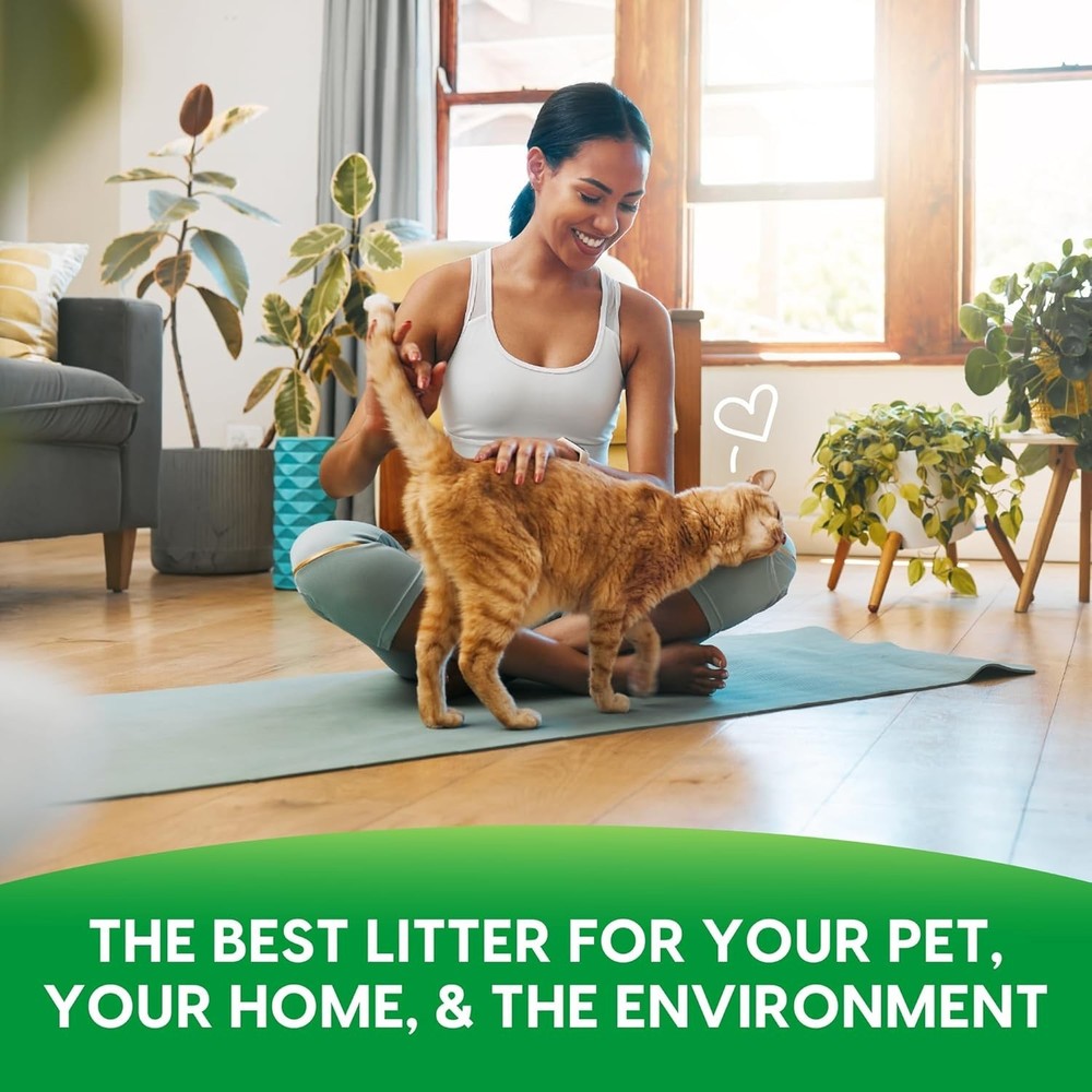 Eco-Friendly Paper Cat Litter, 25lb