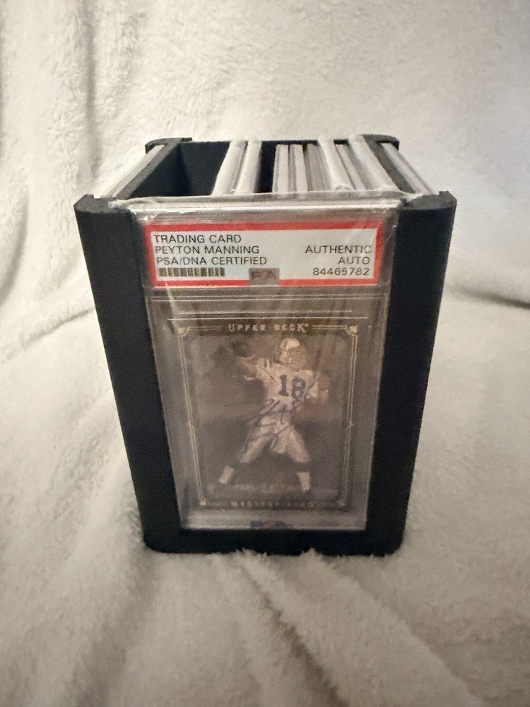 PSA Graded Card Holder And Display. Holds Sleeved/unsleeved Psa Slabs
