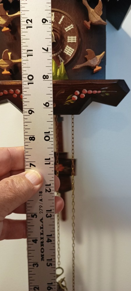 Vintage Black Forest Cuckoo Clock Germany