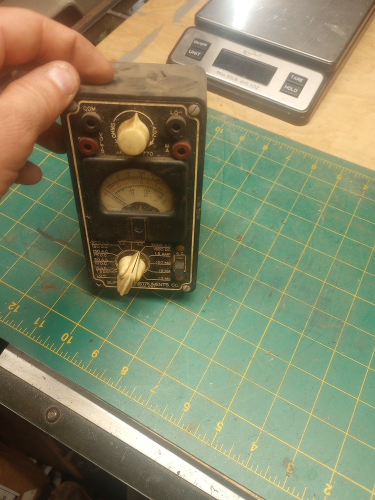 Old Model 770 Meter Superior Instruments