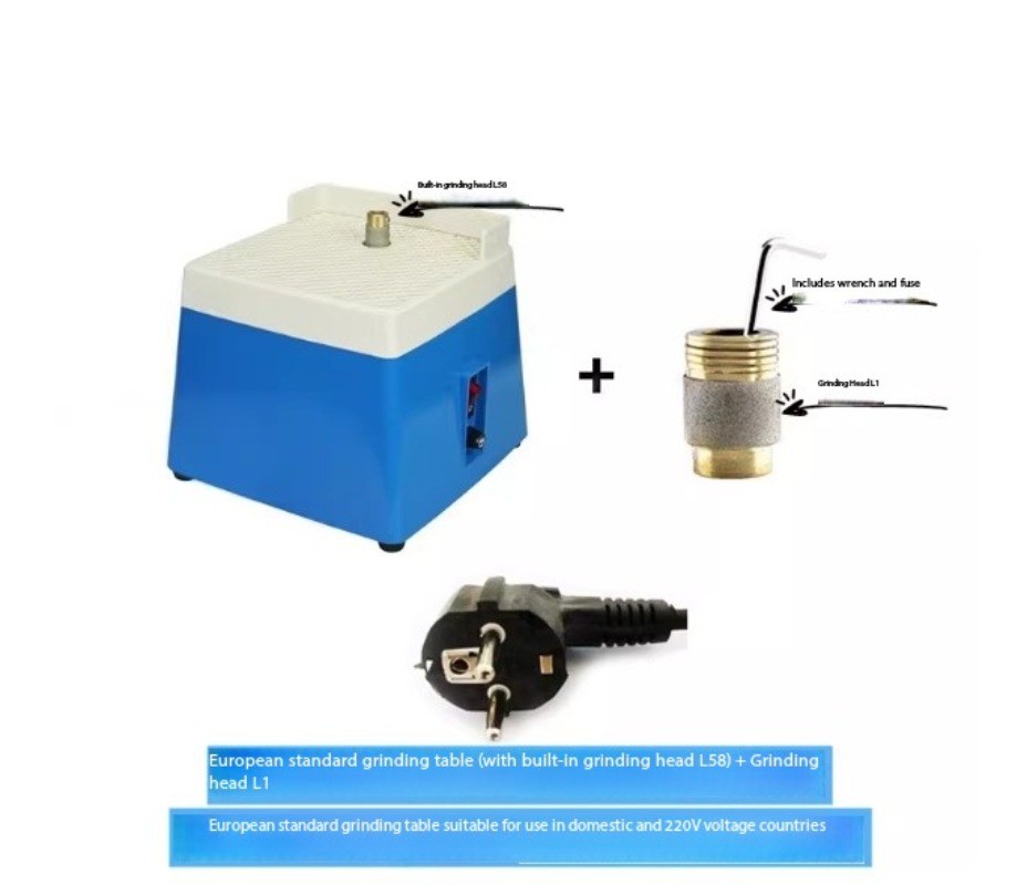 Small Grinding Table Glass Ceramic Multi-function Diy Grinding Machine 220/110V