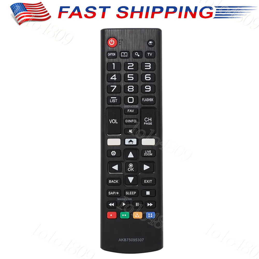 Compatible Remote AKB75095307 For LG LED LCD TVs – Replace Lost or Broken Unit