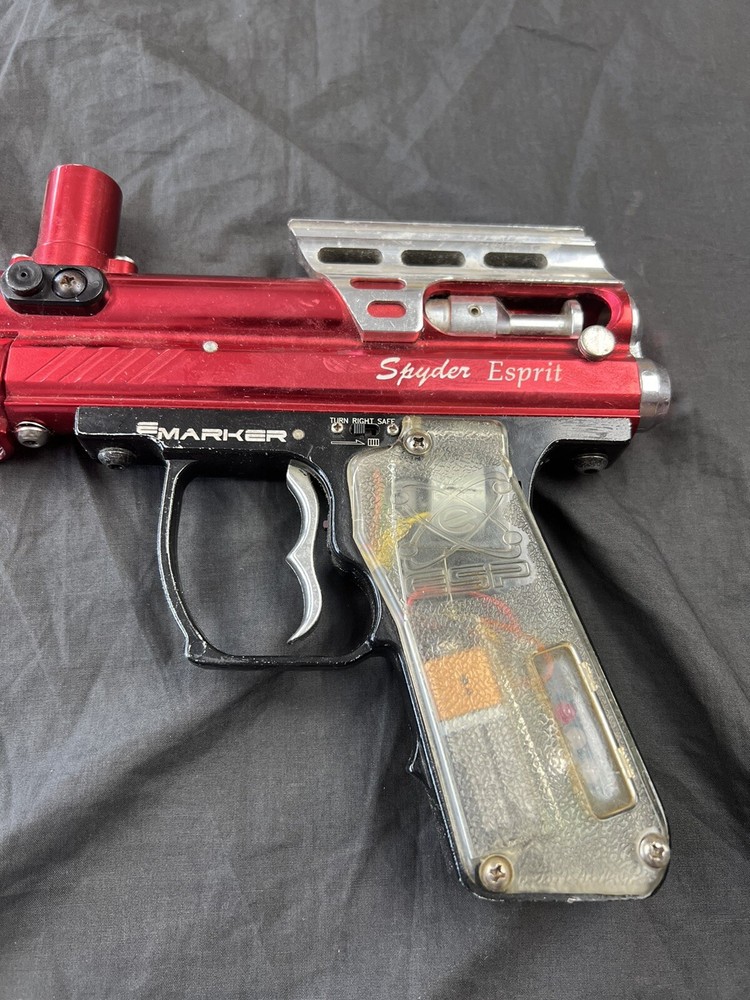 Spyder Esprit E-Marker Electronic Trigger Paintball Gun Only - UNTESTED & AS IS