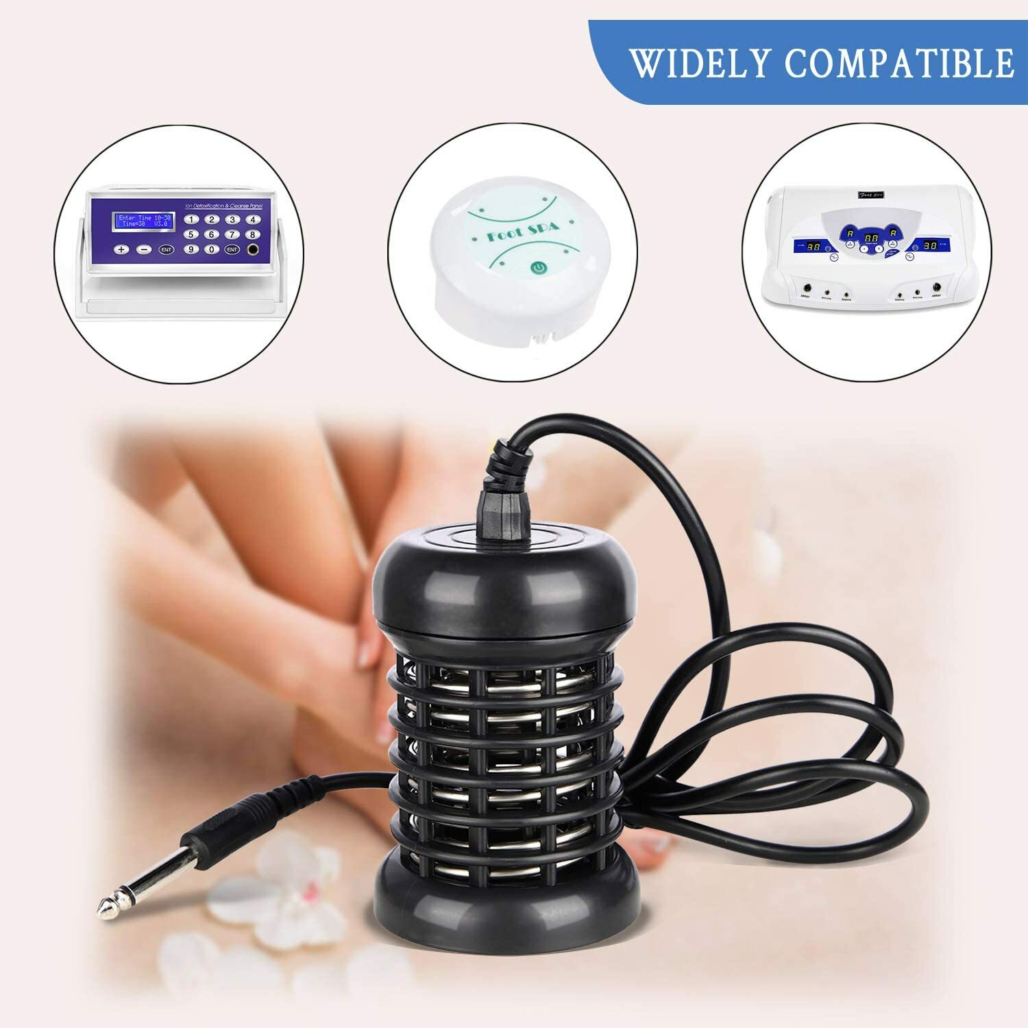 2/ 4 /10 Round Arrays For Ionic Ion Detox Foot Spa Bath Chi Cleanse Machine