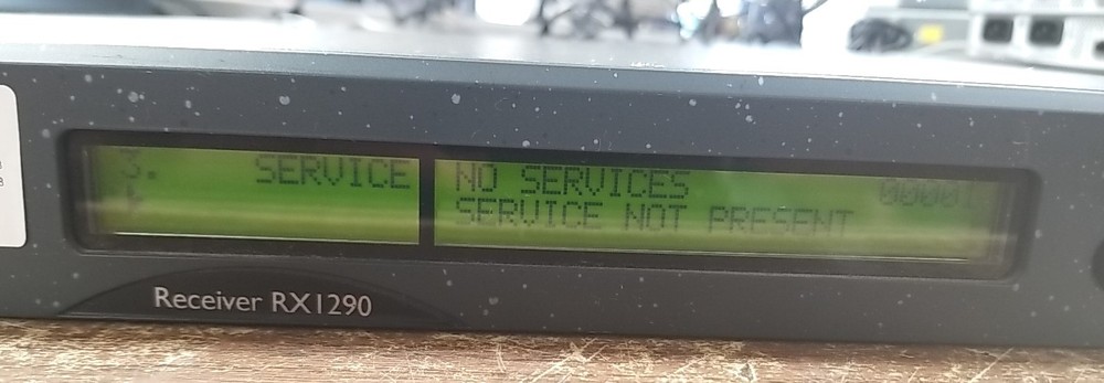 Tandberg RX1290 Dual-IP Receiver Decoder. *READ⬇️*