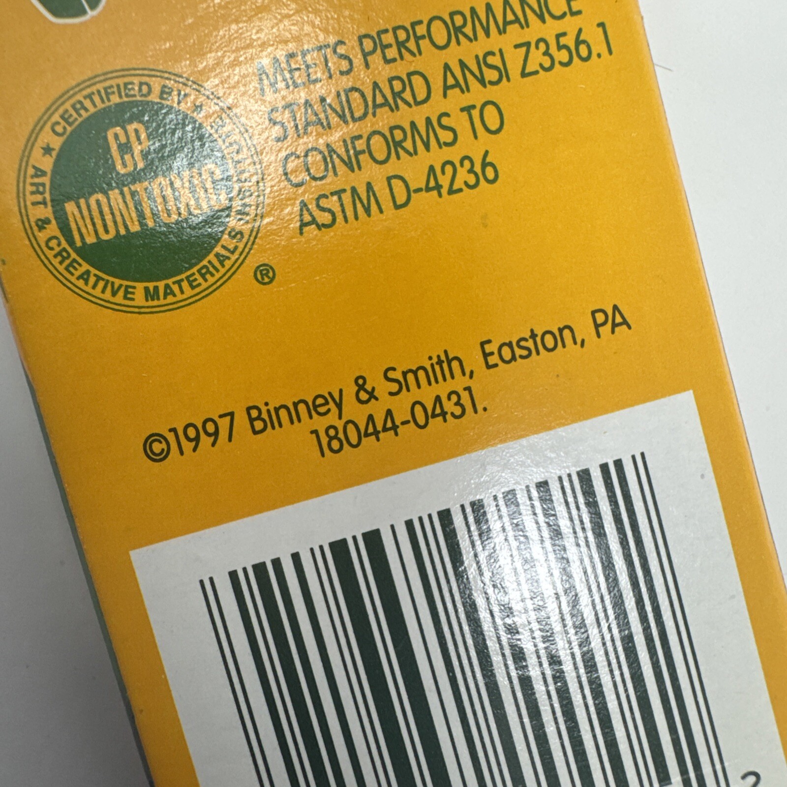 Vintage Crayola Crayons Binney Smith Box 1997 NOS - Lot of 5 Packs (20 Crayons)