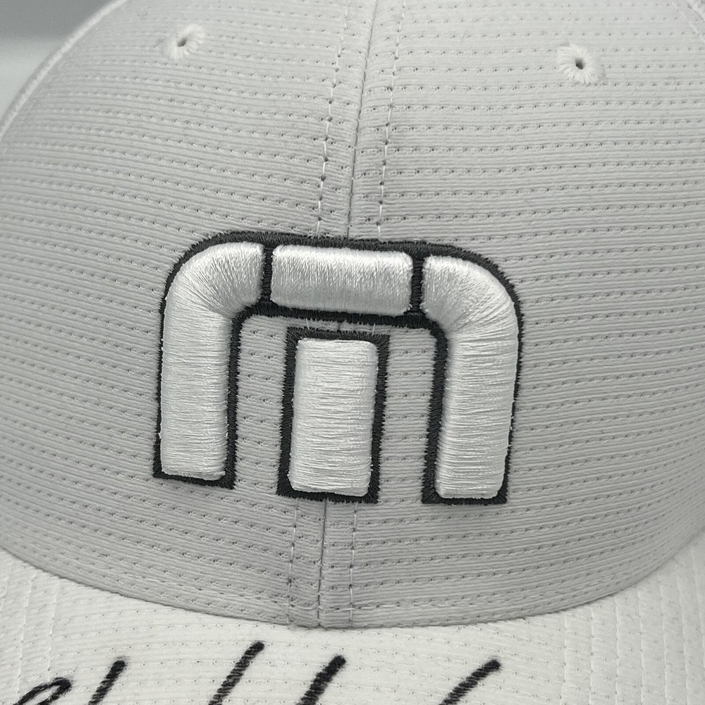 Stuart Appleby Signed Travis Mathew Hat Autograph White Golf Flexfit