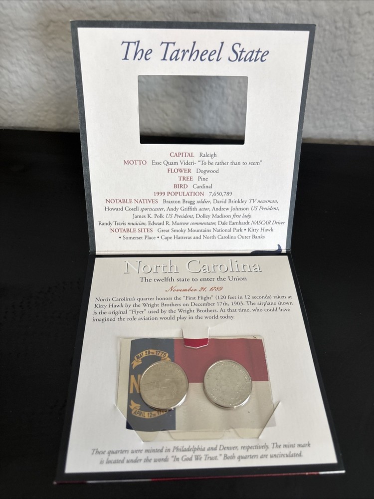 US Minted Quarter Dollar Numbered Set New Sealed