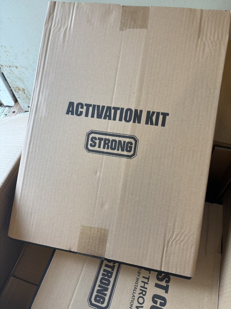 STRONG SM-RBX-PRO-20-BLK Recessed Dual Layer Flat Panel Solution 20in Black