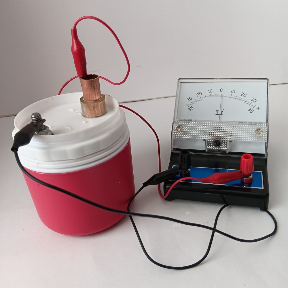 The Wet Cell Electrical Energy-Scientific Method Kit- with  Galvanometer
