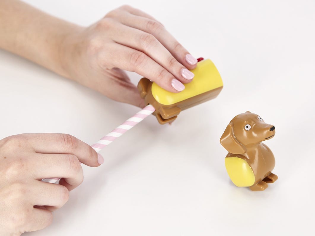 🌭😂 Hotdog Pencil Sharpener Funny Gag Gift – Butt Sharpener Desk Accessory Toy