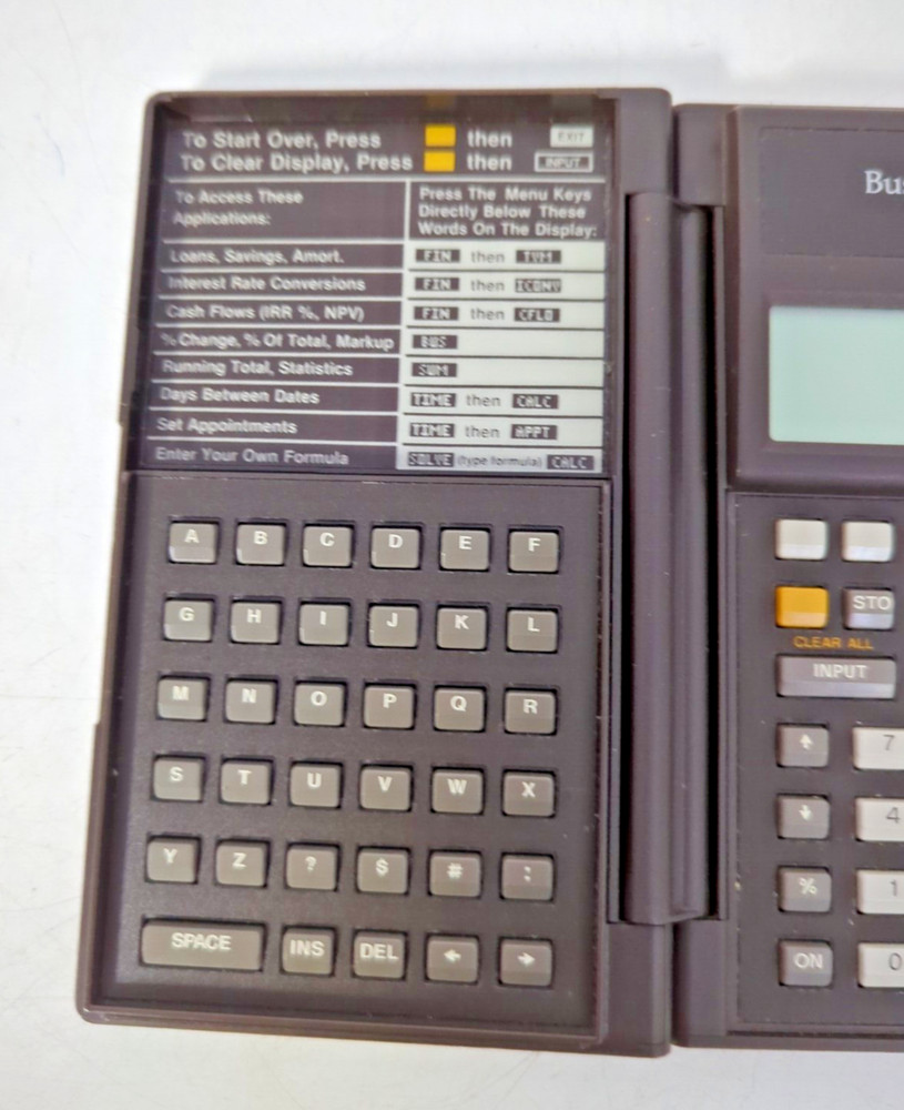 HEWLETT-PACKARD 18C BUSINESS CONSULTANT
