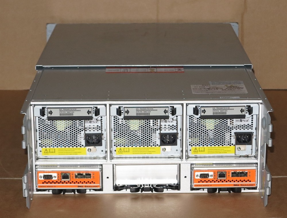 Dell EqualLogic PS6510e Virtualized iSCSI SAN Storage Array 48x 2TB 7.2K=96Tb