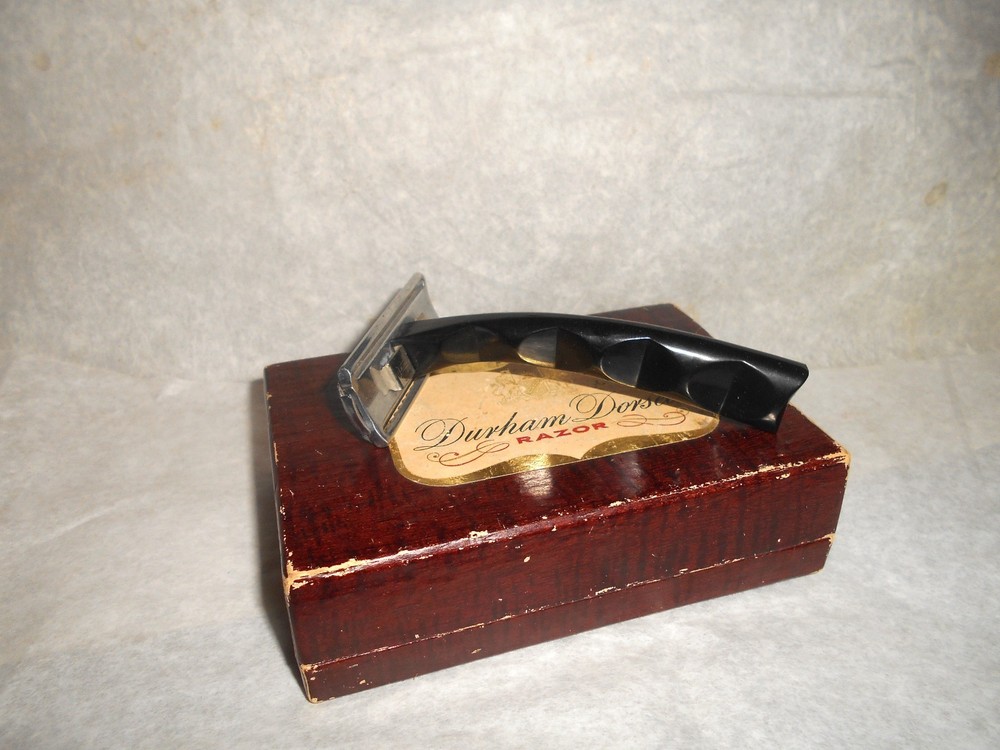 Durham Dorset Safety Razor w 1 Blade Box