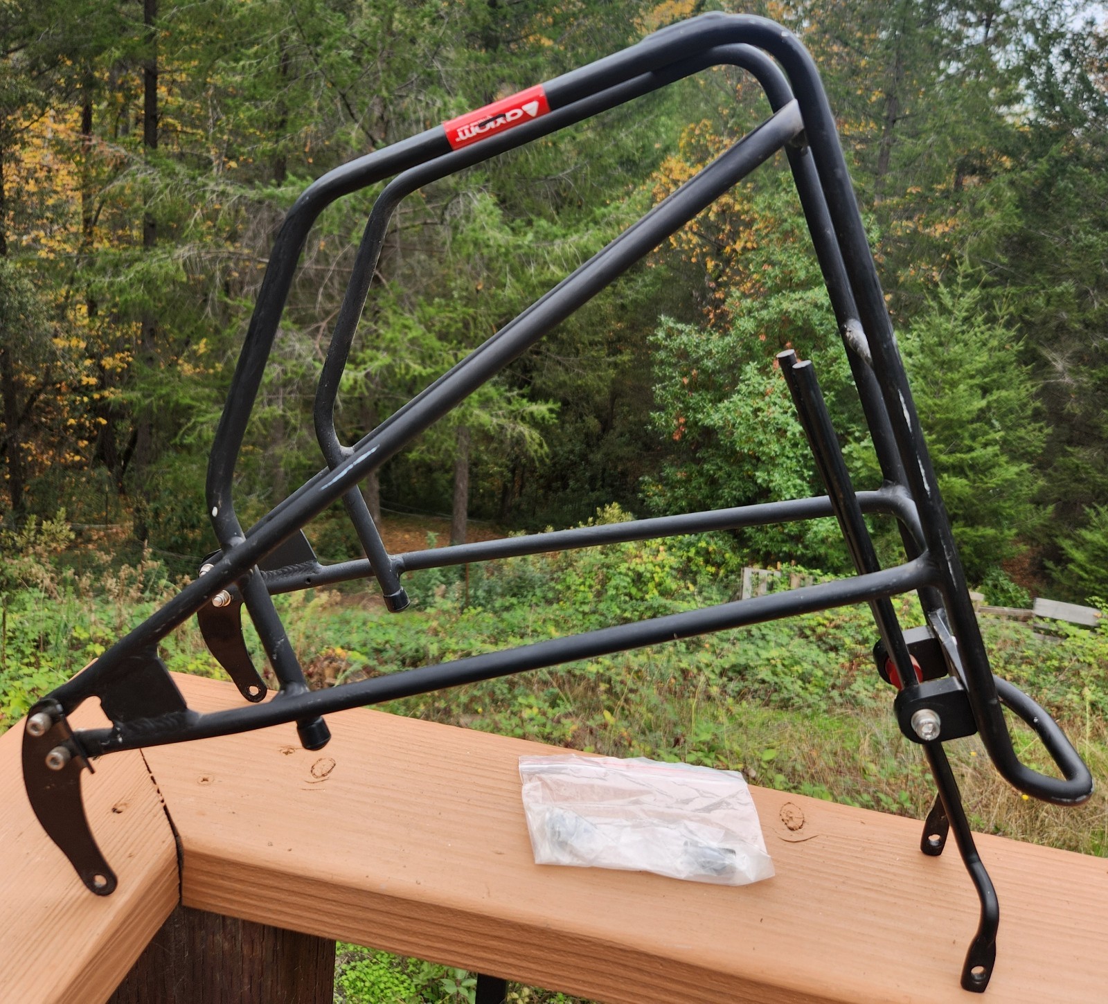 Axiom Streamliner Rear Wheel Bike Rack Black Aluminum Alloy Lightweight Road 700