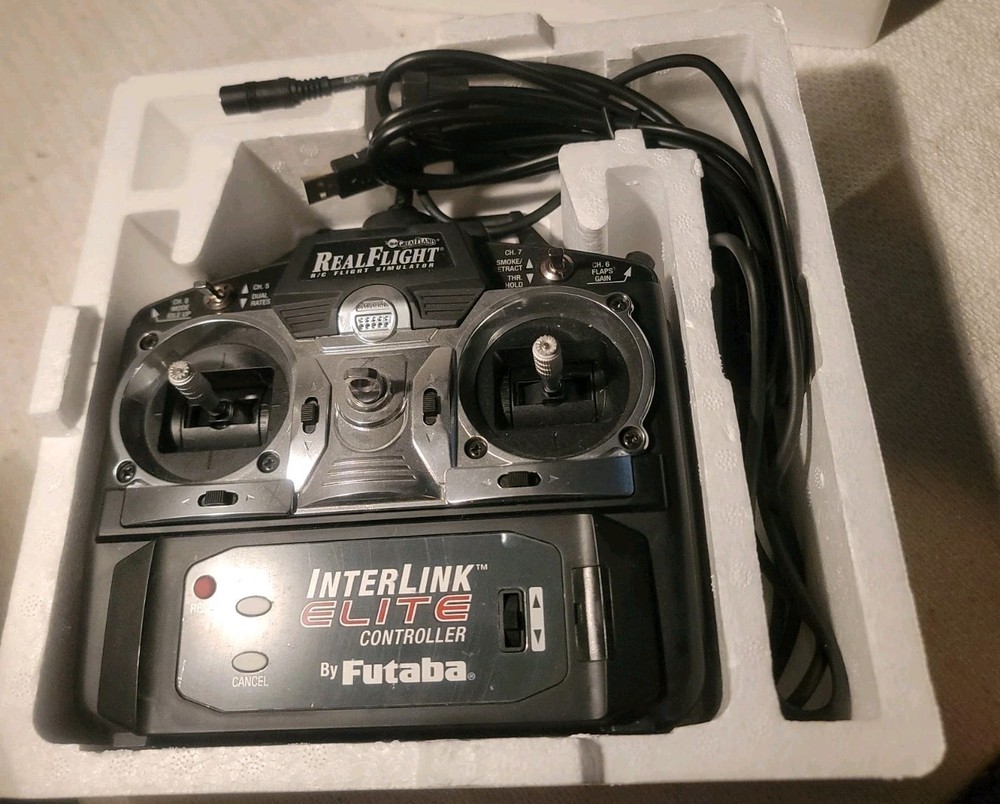 Real Flight Remote RC Flight Simulator G5.5 w InterLink Elite Controller