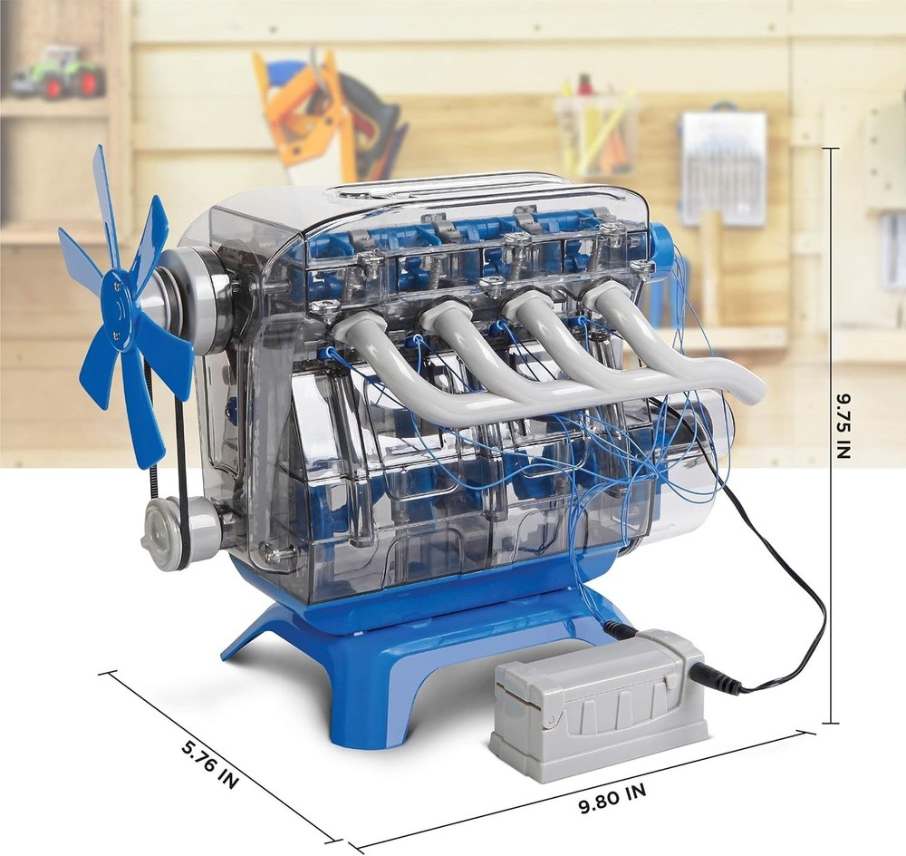 4-Cylinder Combustion Engine Building Kit – Master Mechanical Engineering