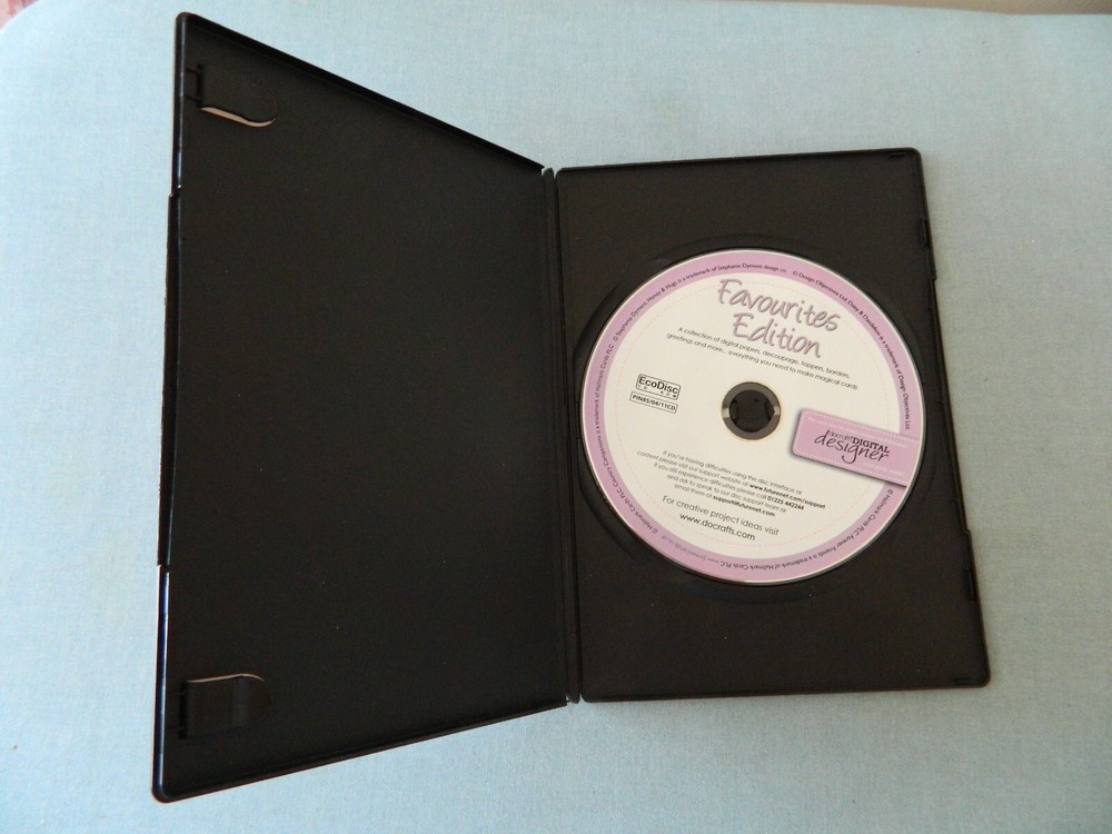 DOCRAFTS Digital Designer CD-Rom FAVOURITES EDITION 500 Printable Elements