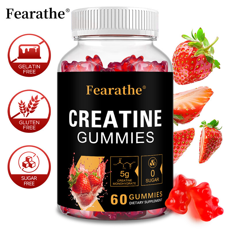 Creatine Monohydrate 5 g Boost Brain Function + Build Muscle