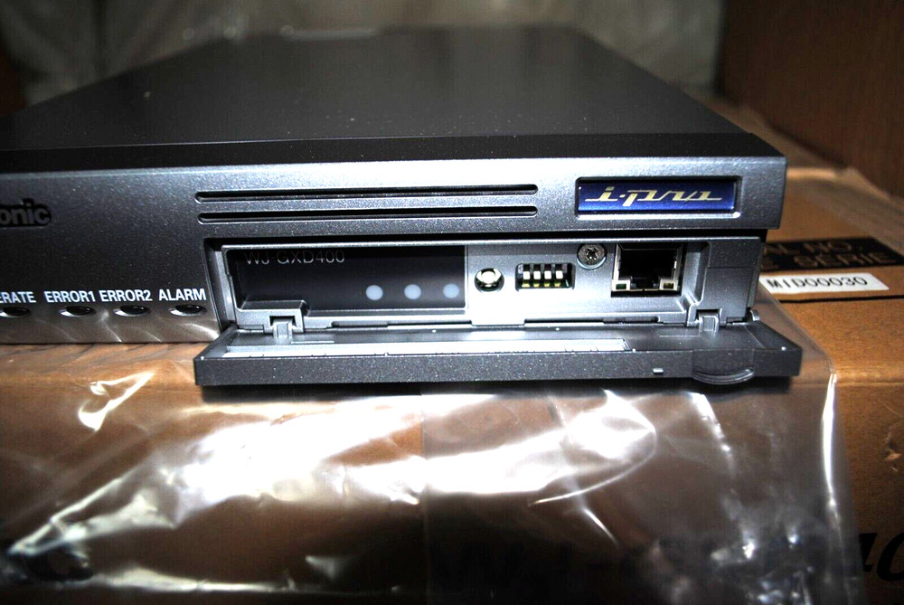 PANASONIC WJ-GXD 400 NETWORK VIDEO DECODER, OPEN BOX