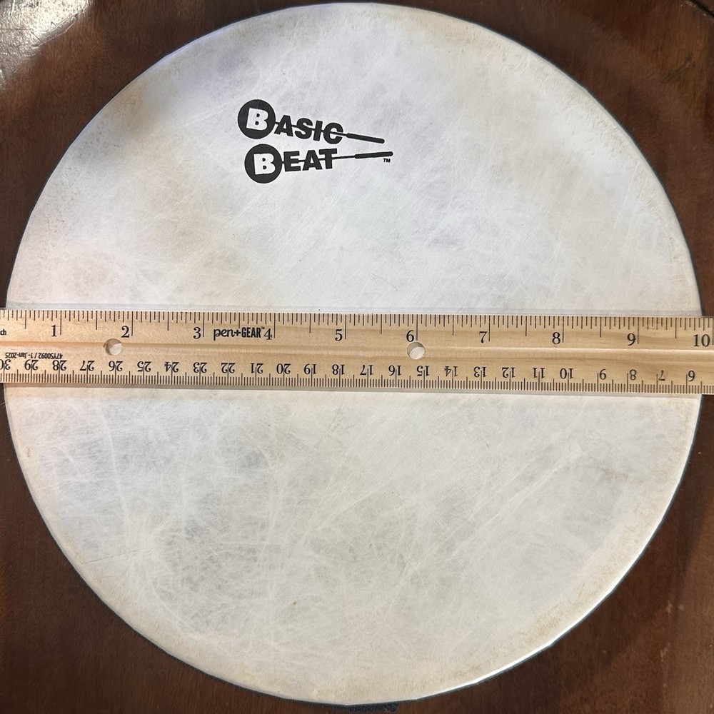 Basic Beat 10” Frame Drum Hand Drum Classroom Rhythm Instrument