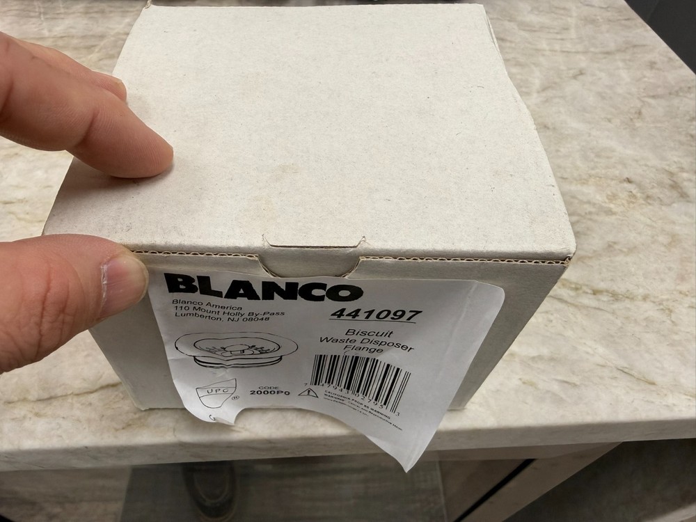 Blanco 441097 Disposal Waste Strainer Matte Biscuit