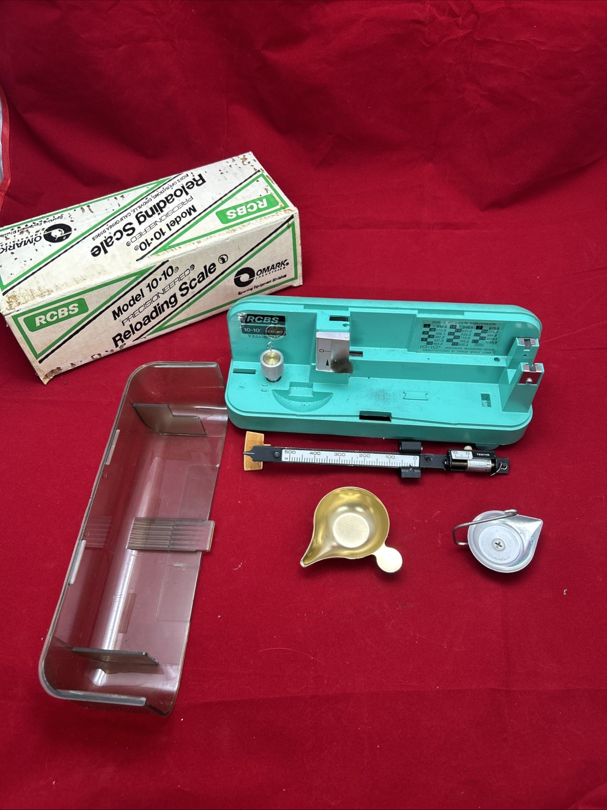RCBS Model 10-10 Reloading Balance Beam Scale
