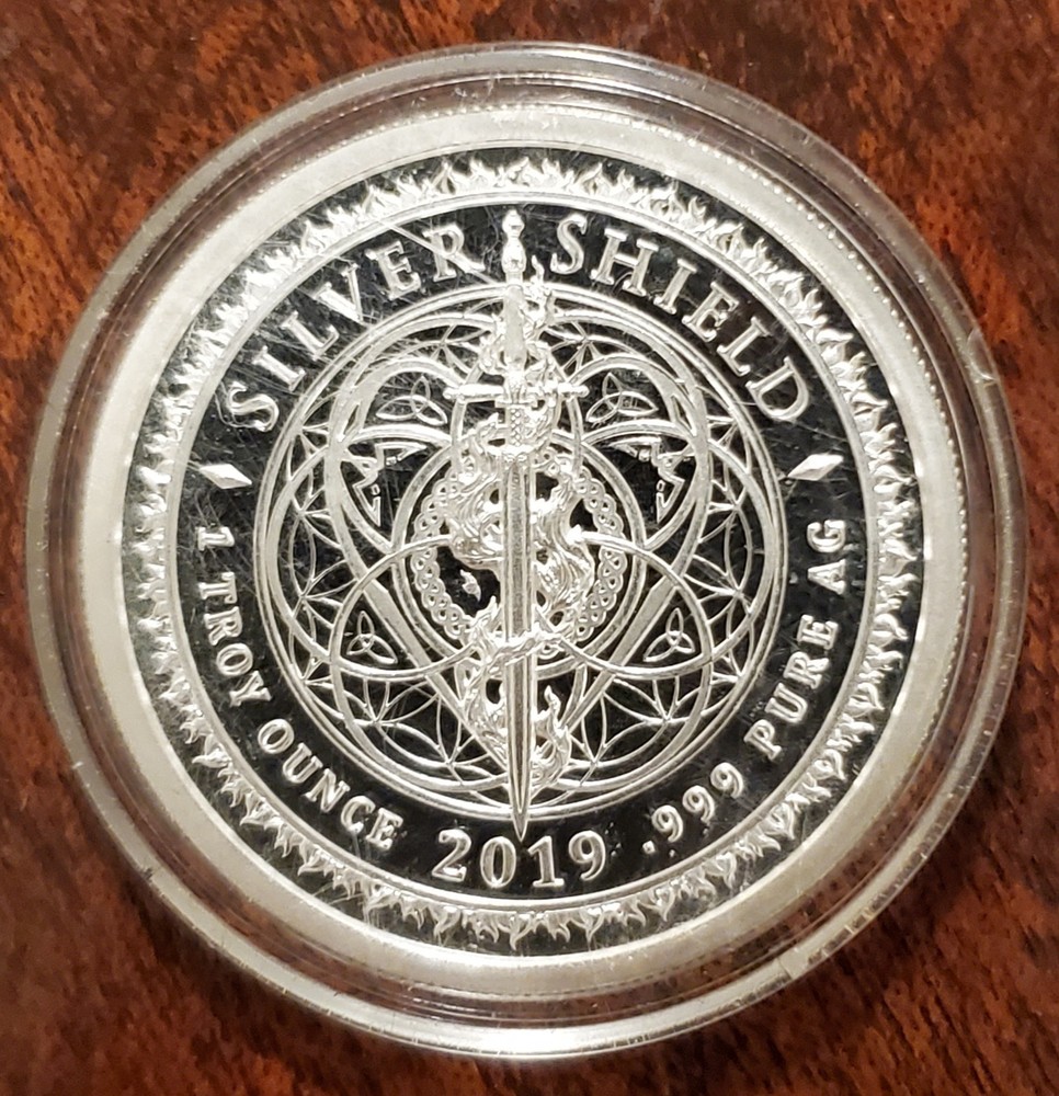 2019 Silver Shield CIA Proof Round InfoIndCom Series 2