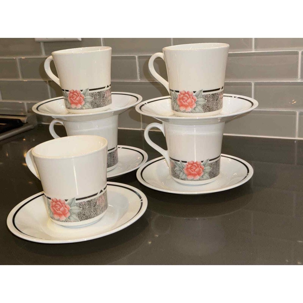 10pc Corelle “SILK & ROSES” Coffee/ Tea Set