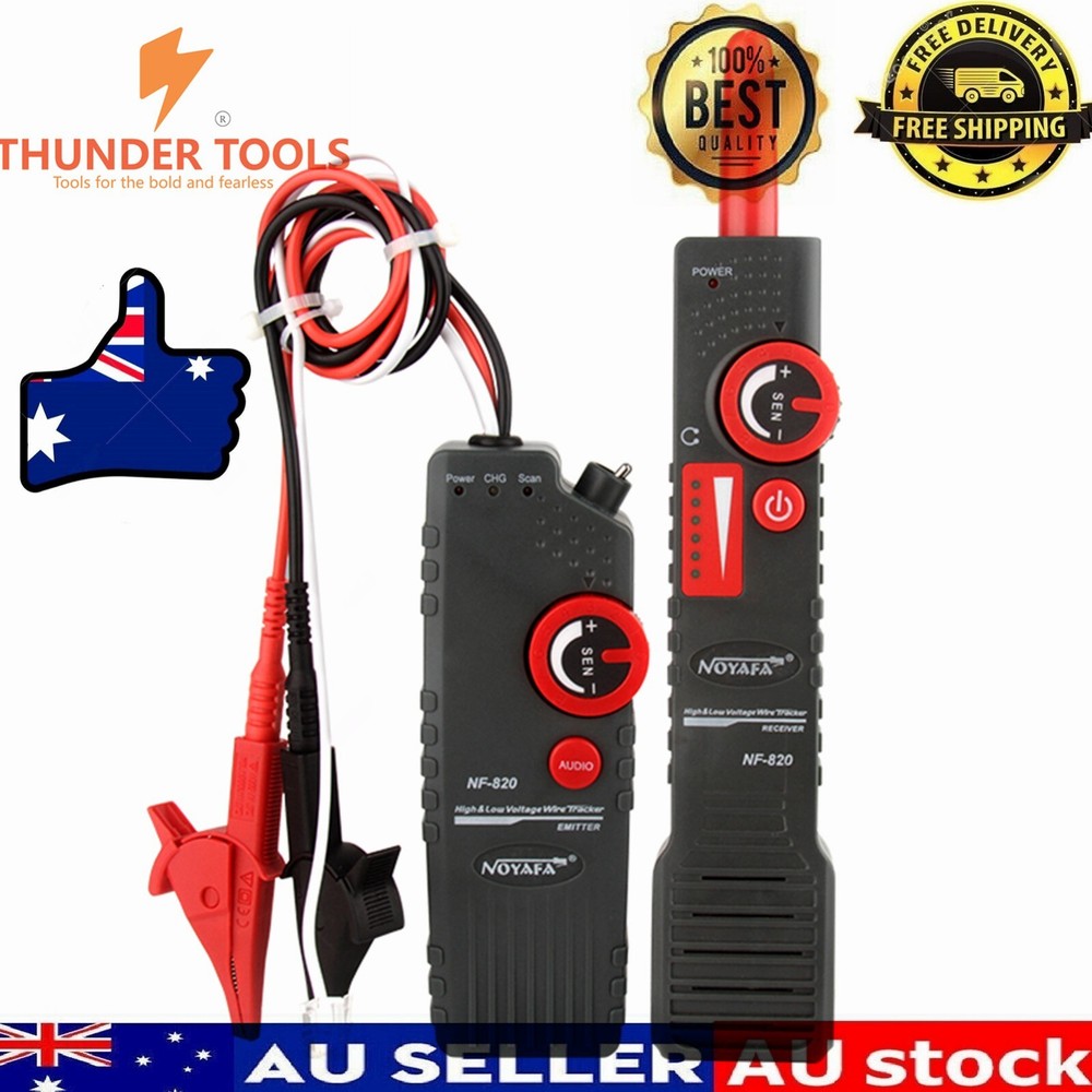 Thunder Tools NOYAFA NF-820 Anti-Interference Underground Cable Locator