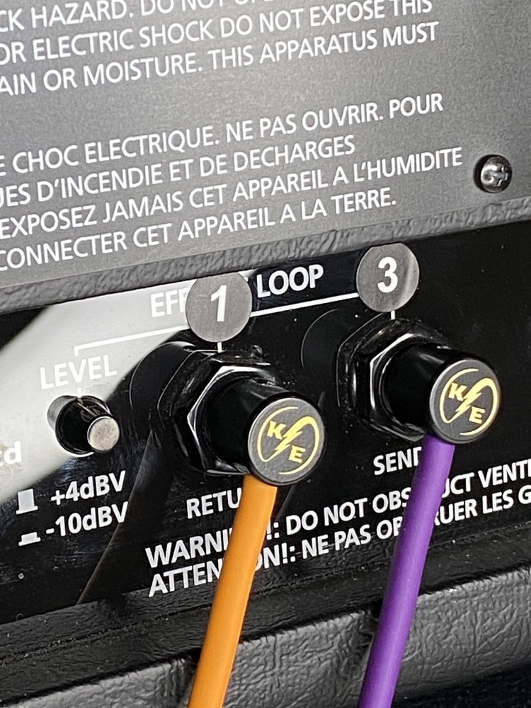 12 ft Purple Guitar Pedal Patch Cable Kit (6 Pack, Solderless, Customizable, ...