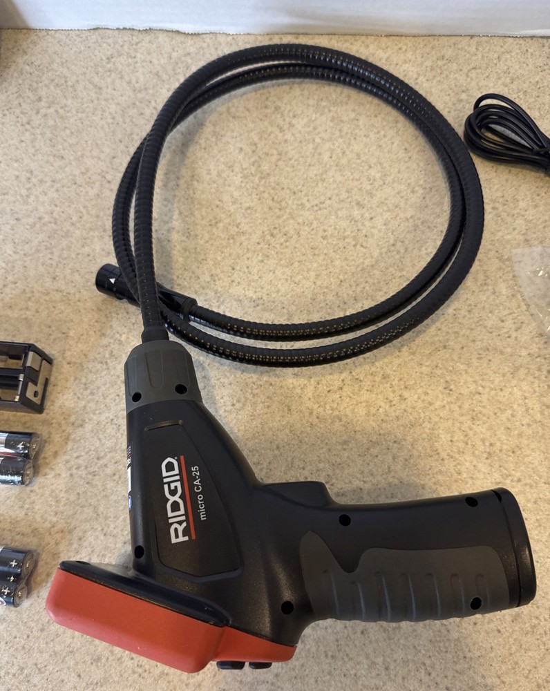 RIDGID CA-25 Micro Visual Inspection & Diagnostic Handheld Camera w/ 2.7 in .