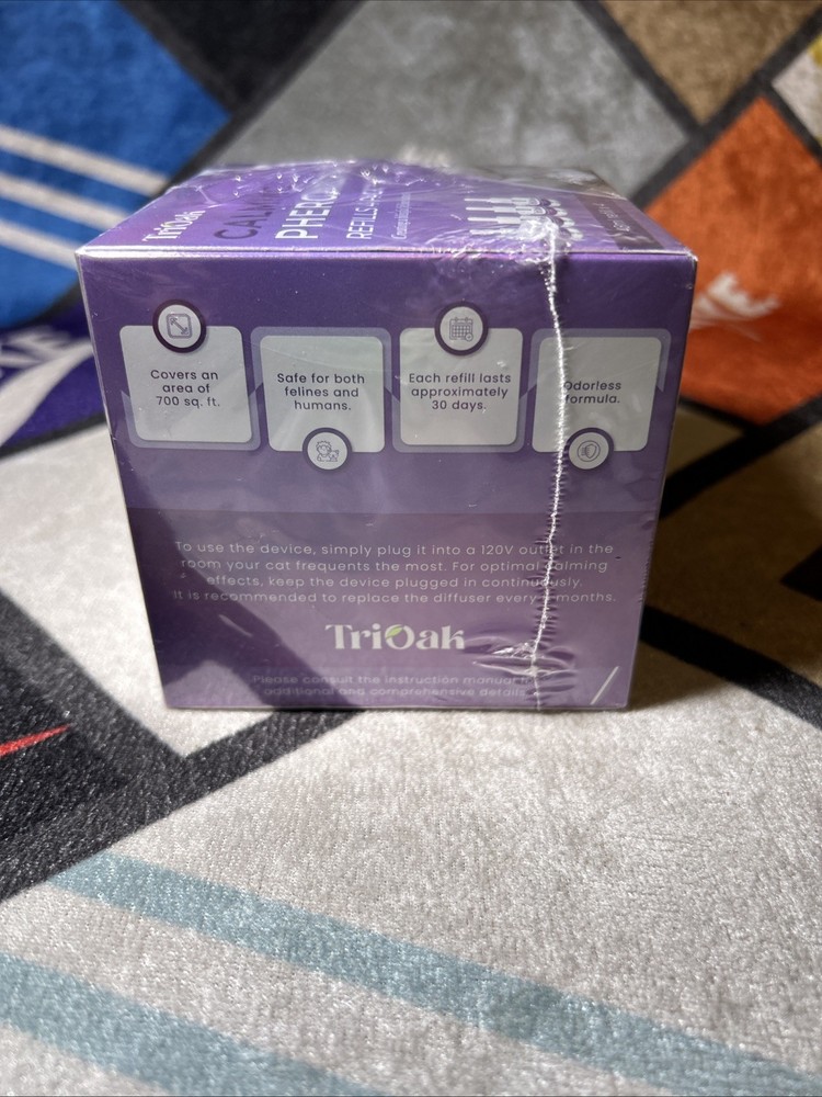TopSum Cat Calming Diffuser Refills: Pheromone Refill for Cats, 4 Pack