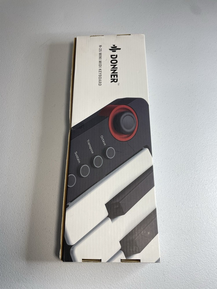 Donner N-25 MIDI Keyboard Controller Velocity Sensitive