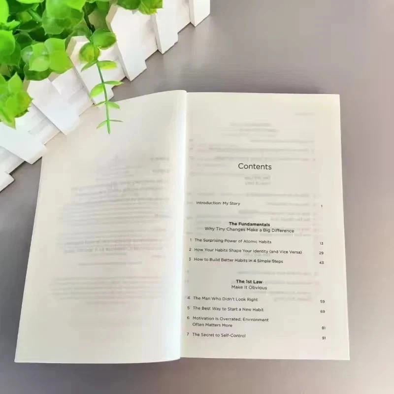 *Atomic Habits* Paperback by James Clear Build Good Habits & Break Bad Ones..