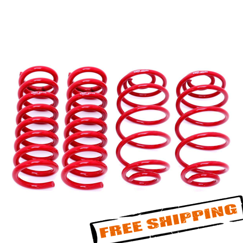 BMR Suspension SP030 Red 1" Drop Lowering Spring Kit