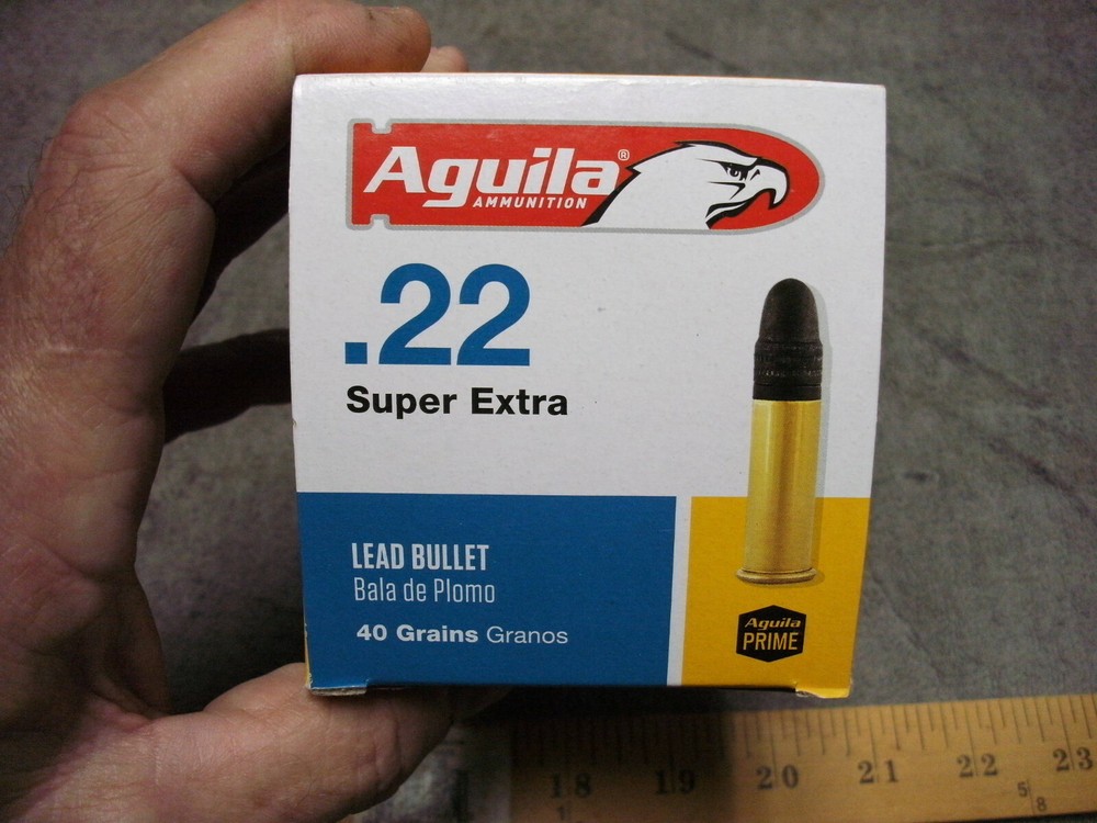 Empty Aguila Ammunition Super Extra Cardboard Box that held 500rds, BOX IS EMPTY