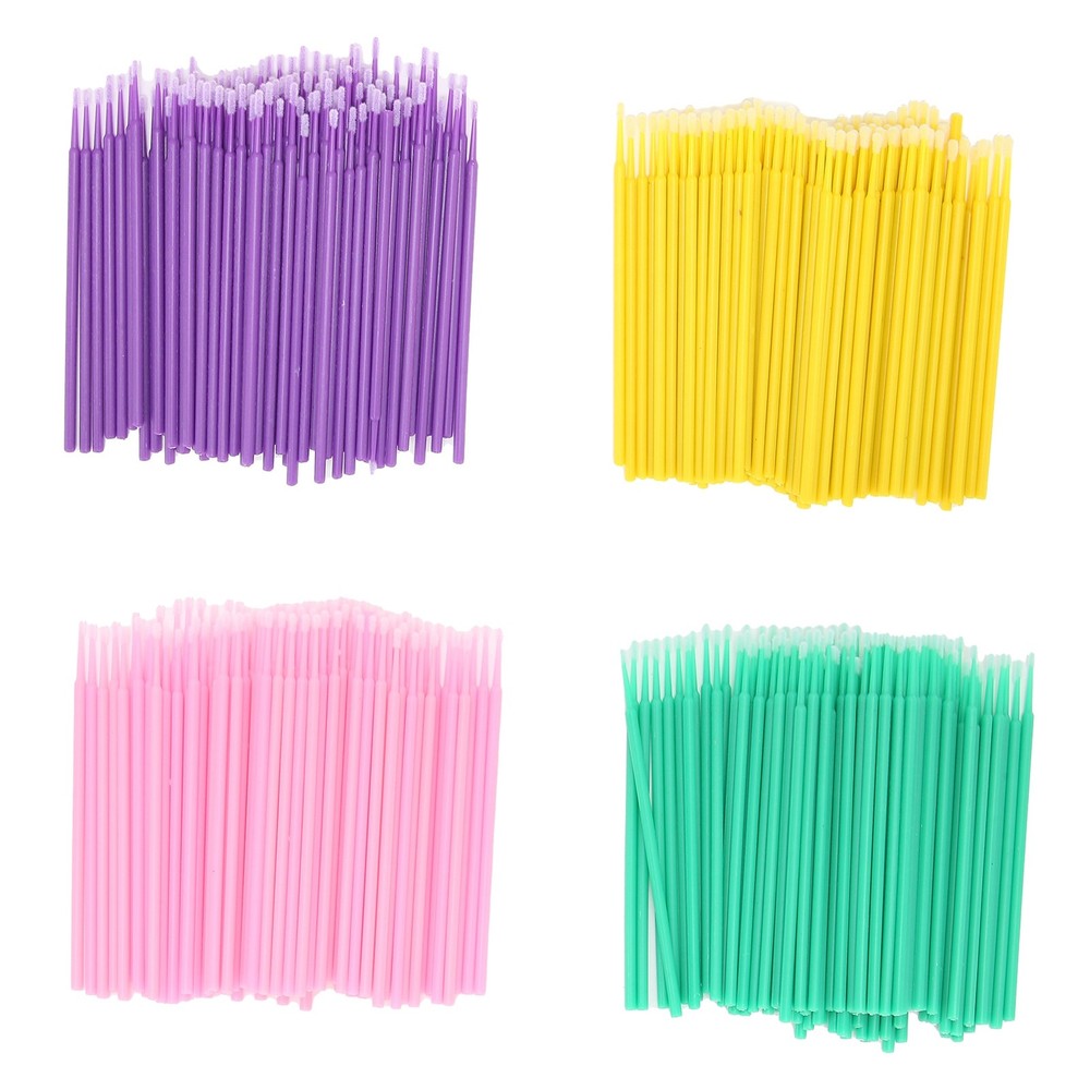 Hot Bendable Micro Applicator Brushes Micro Wands Supplies For Makeup