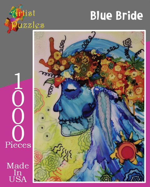 Blue Bride - 1000pc jigsaw puzzle