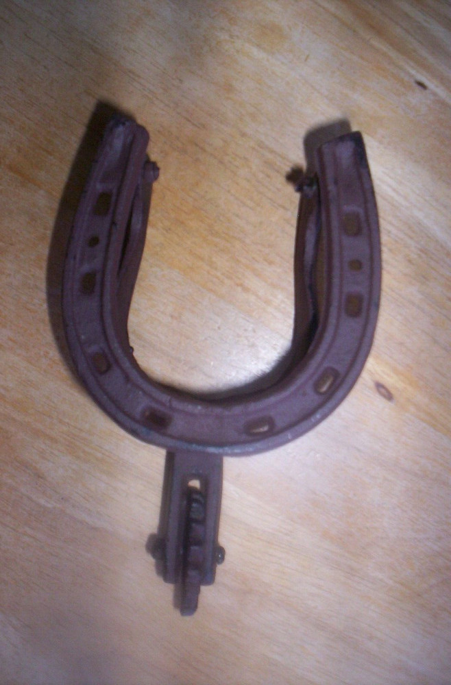Cast Iron Spur & Horseshoe Door Knocker