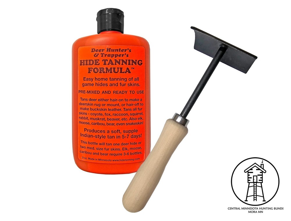 Trapping & Hunting, Hide Tanning Formula (8oz) Starter Kit