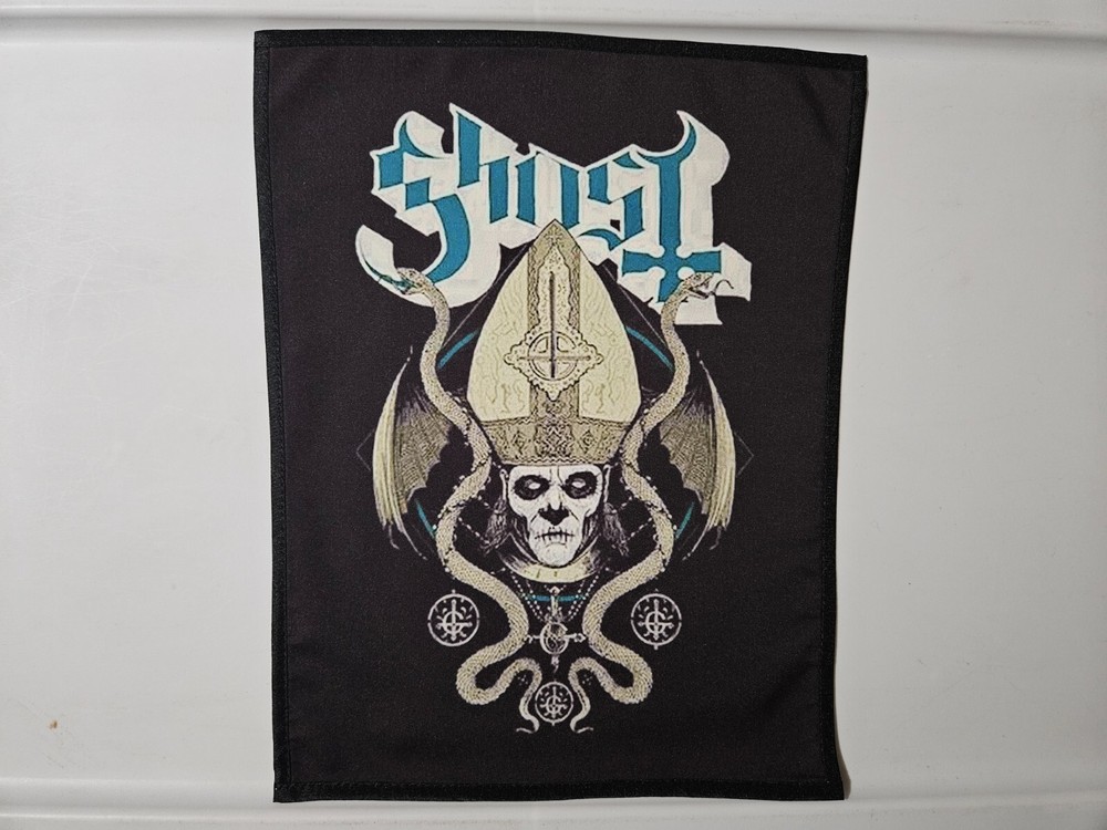GHOST, SEW ON SUBLIMATED LARGE BACK PATCH