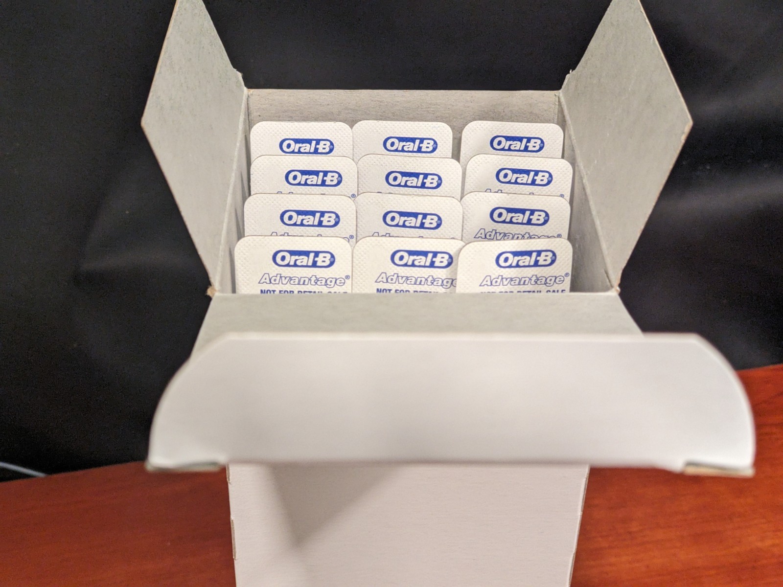 Box of 12 New OS Oral-B Advantage Soft 35 toothbrushes blue green orange yellow