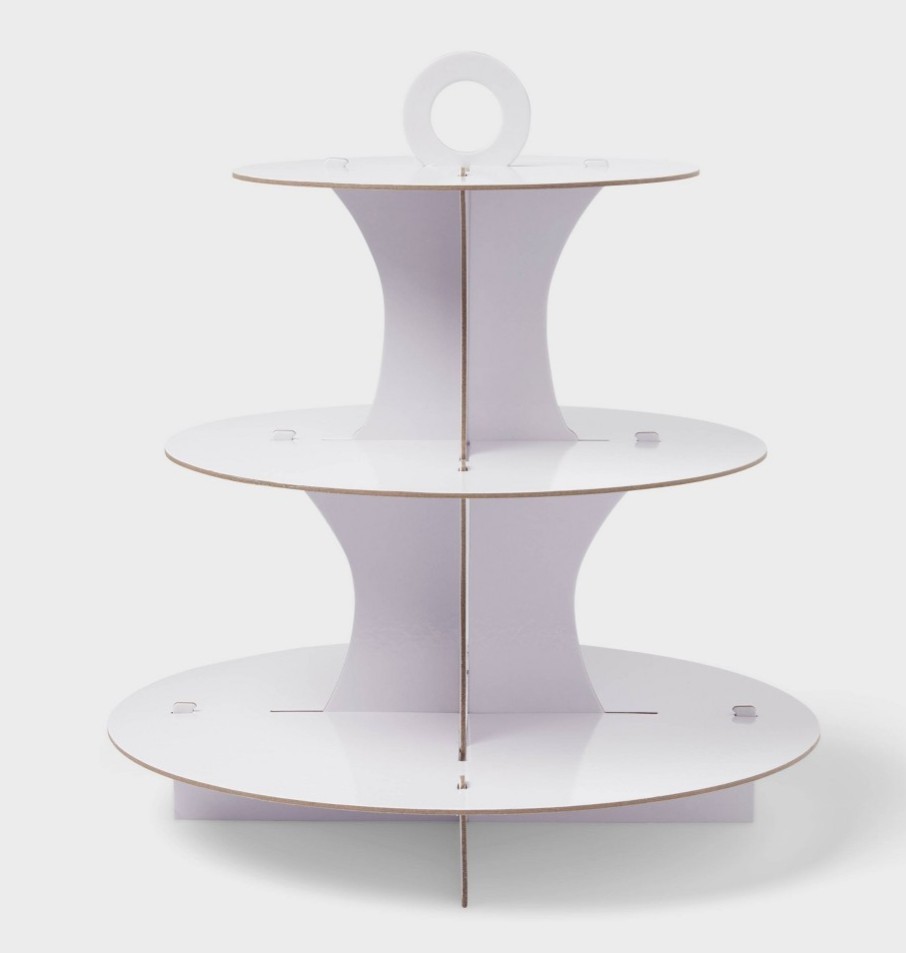Spritz 3-Tier Cupcake Stand white