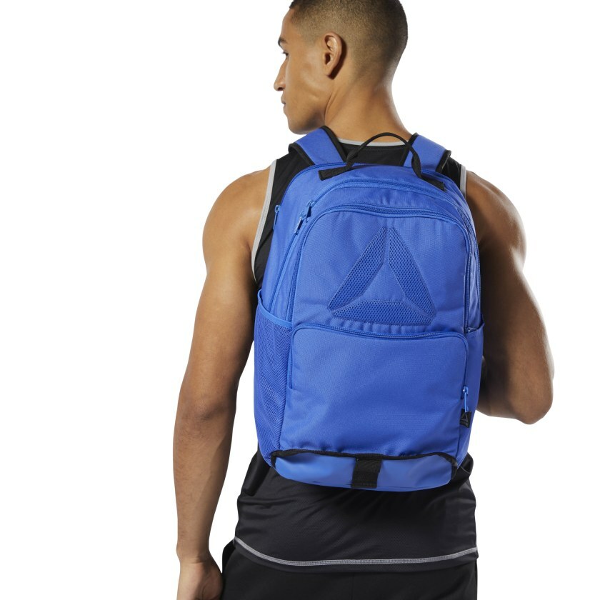 Reebok Active Enhanced Blue Large Training Gym Backpack X3815