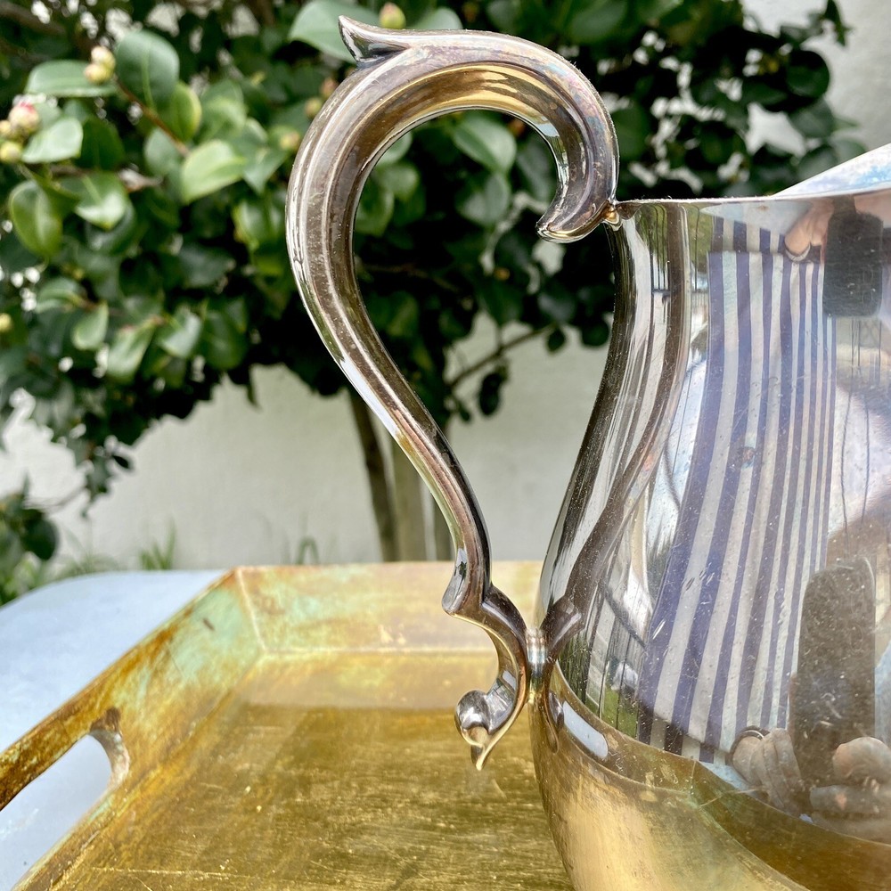 Vintage Silver Plate REED & BARTON Pitcher ~ 1950's Approx 7”